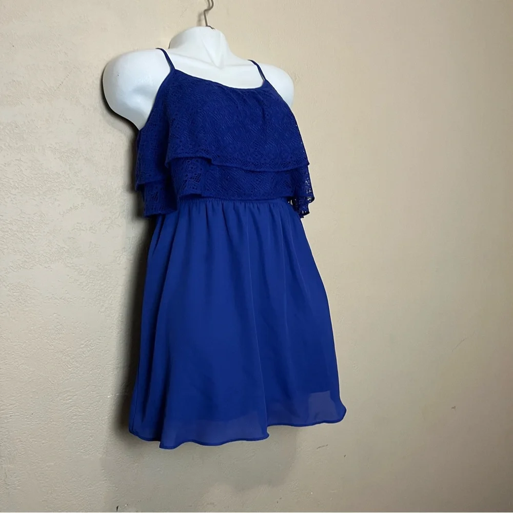 Chosse 5 Ítems For $30 Princess Vera wang women sleeves‎ blue dress size M